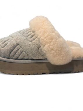 UGG Disquette Felted platform slippers
